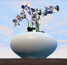 High quality Orchid 3D Model