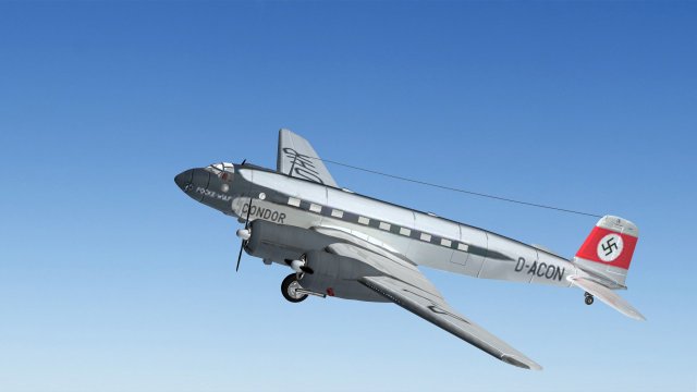 Focke-Wulf Fw 200 Condor 3D Model
