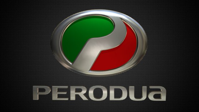 Perodua logo 3D Model