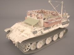 Bergerat Tank 3D Model