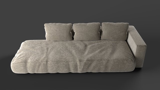 Soft Sofa 3D Model