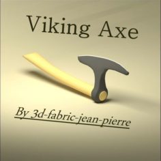 Viking Ax 3D Print Model