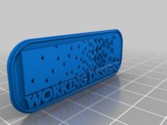 Working Designs Logo 3D Print Model