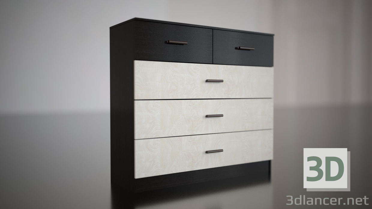 3D-Model 
Chest of drowers