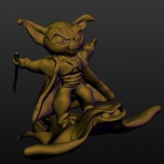 Yoda & Raye (hero series in situation) 3D Print Model