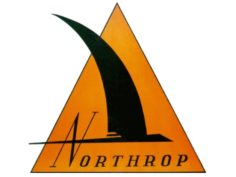 Vintage Northrop Aircraft Sign Litho 3D Print Model