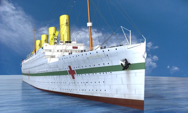 HMS Britannic 3D Model