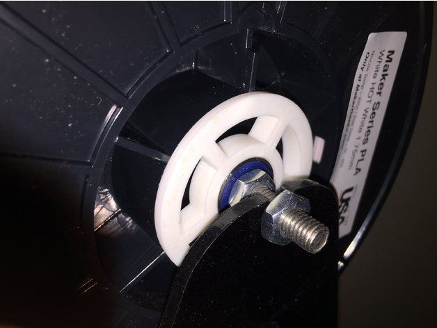 MakerGeeks 52mm Spool holder 3D Print Model
