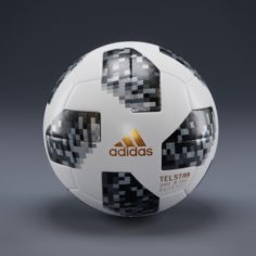 Telstar 18 – Adidas – Russia World Cup Official Ball 3D Model