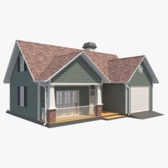 Family House5 3D Model