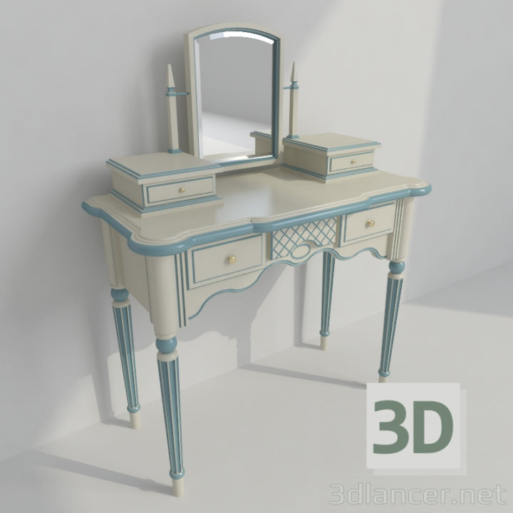 3D-Model 
Make-up table