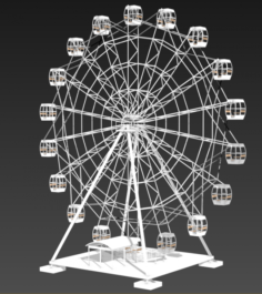 Ferris Wheel by Ludik 3D Model