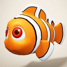 Clown Fish 3D Model