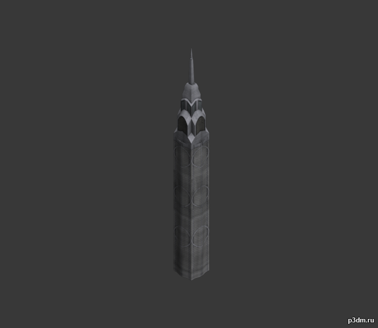 Bulding M 3D Model
