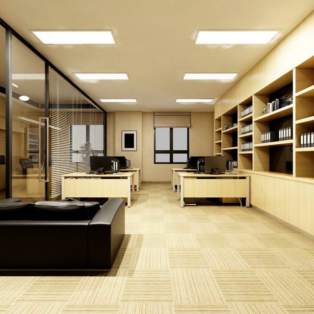 Office meeting room reception hall 10 3D Model