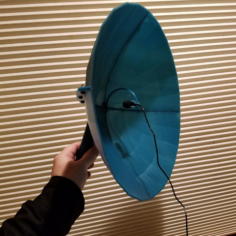 Parabolic Microphone, 340mm 3D Print Model