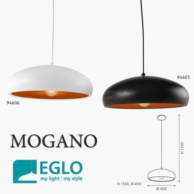 Pendant Luminaire EGLO MOGANO 3D Model