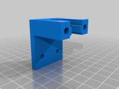 Monoprice Select Mini E3D V6 heat sink adaptor 3D Print Model