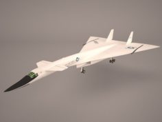 XB-70 Valkyrie 3D Model