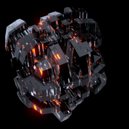 CUBE  SCI-FI						 Free 3D Model