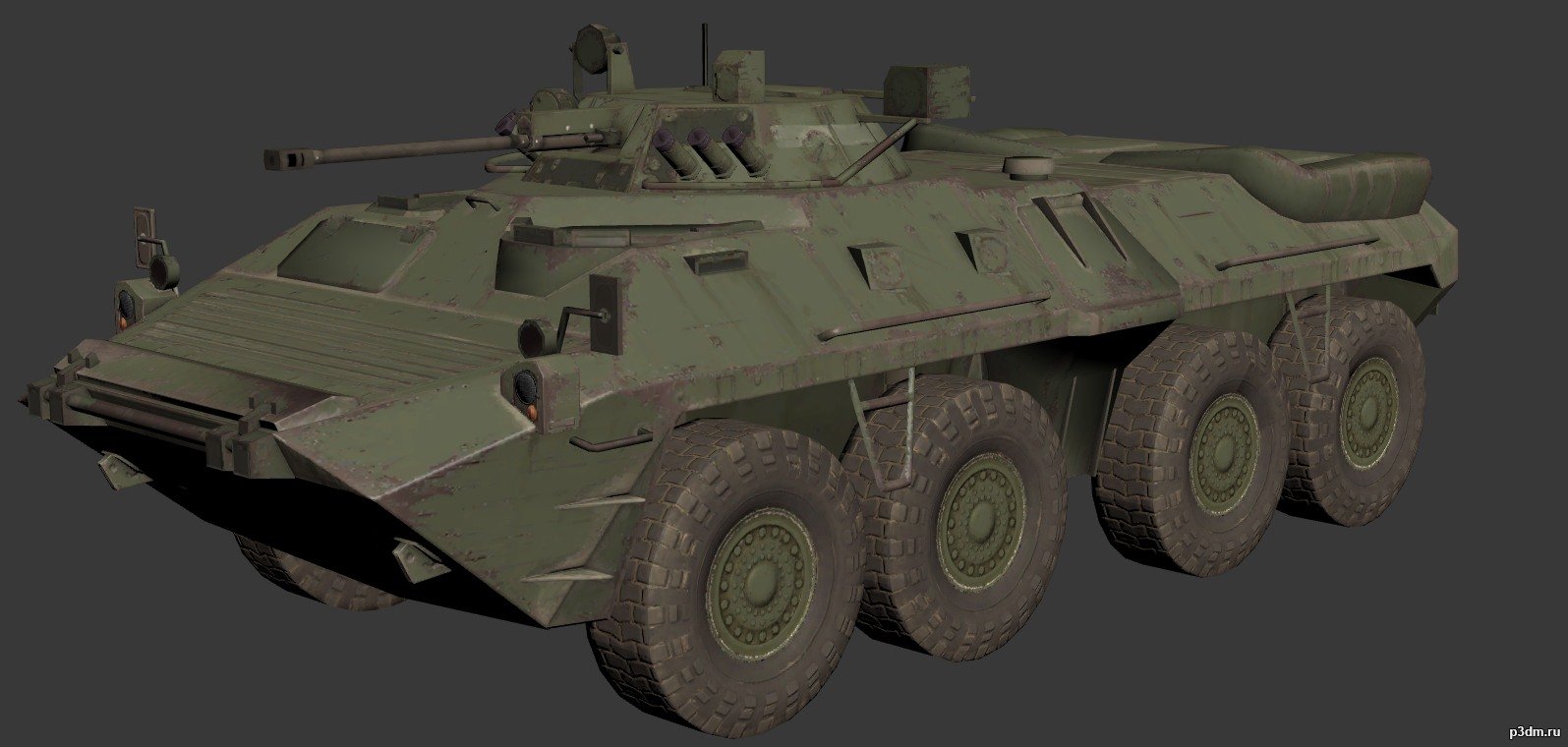 ZHUK BR-3 3D Model