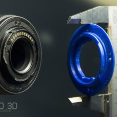 Lumix lens mount replacement 14-42 3D Print Model