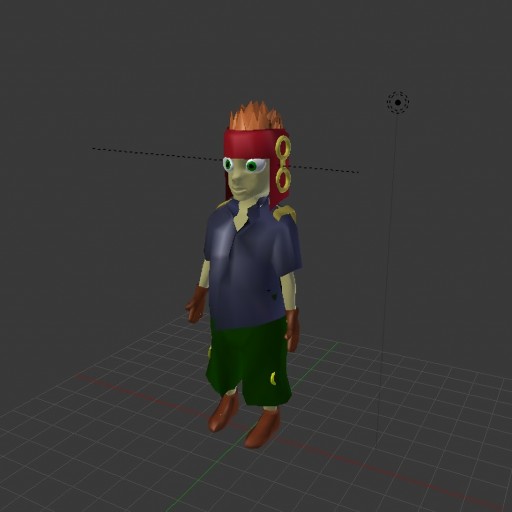 HERO TUGAS BESAR 3DVISUAL						 Free 3D Model