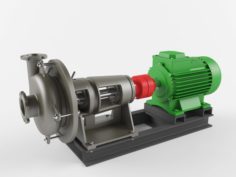 Pump industrial Fsh 3D Model