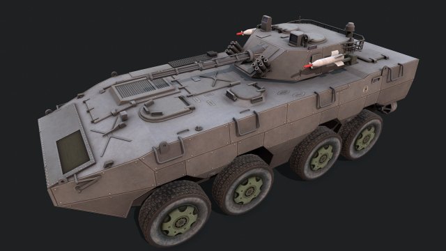 ZBL-09 Irbis 3D Model