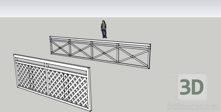 3D-Model 
Barrier