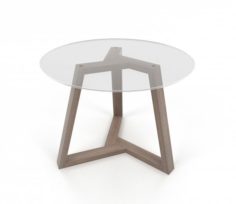 Table Triangle 3D Model