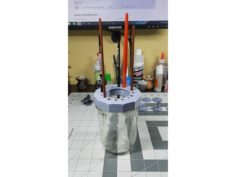 MASON JAR PAINTBRUSH HOLDER 3D Print Model