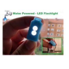Water Powered – LED Flashlight 3D Print Model