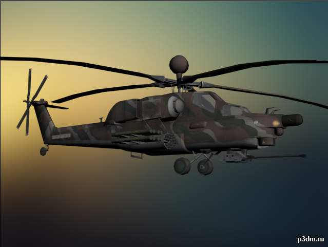 Ми-28 ‘Havoc’ 3D Model