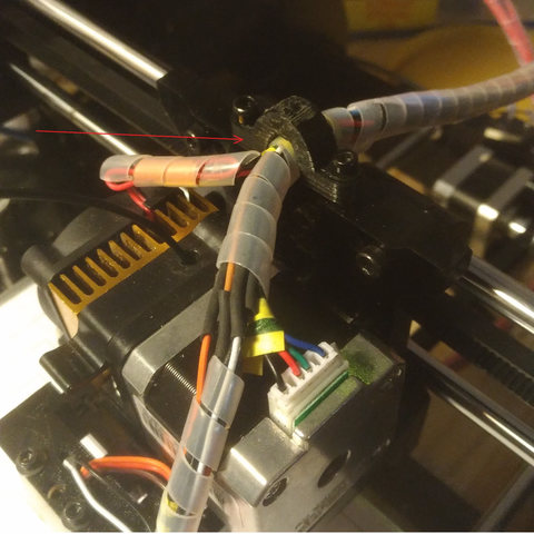 Cable tie for Geeetech Prusa I3X 3D Print Model