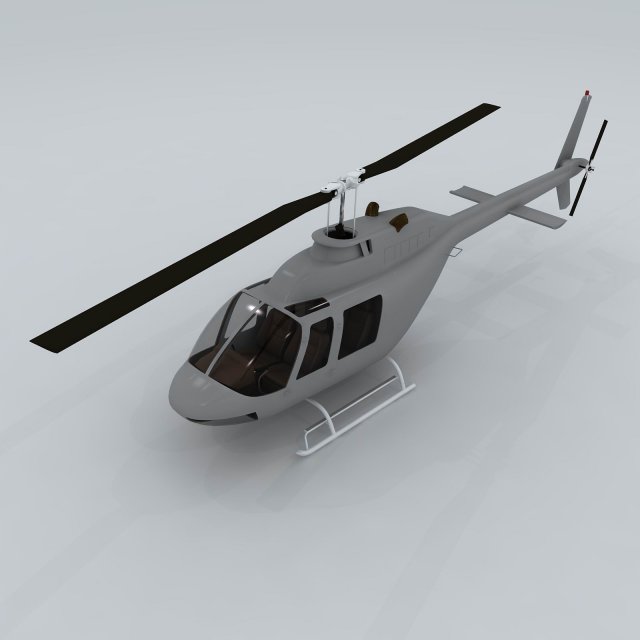 Transport helicopter 75533 3D Model