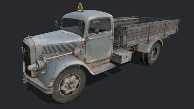 Opel Blitz 3D Model