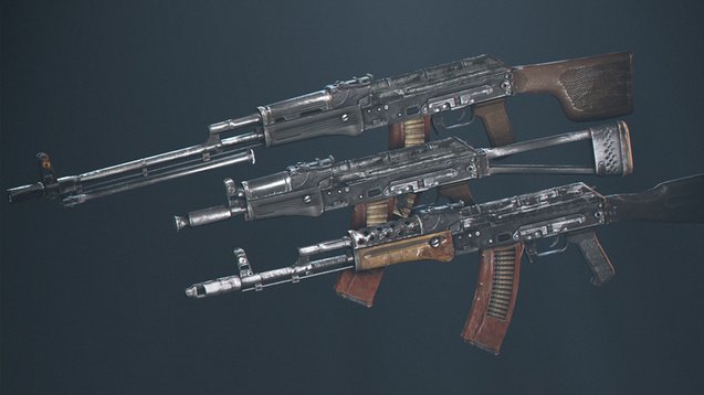 AK Pack 3D Model