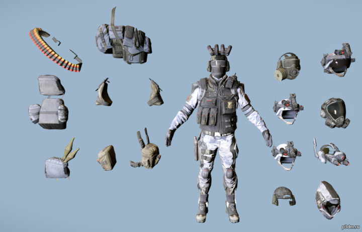 SharkForce-warface 3D Model