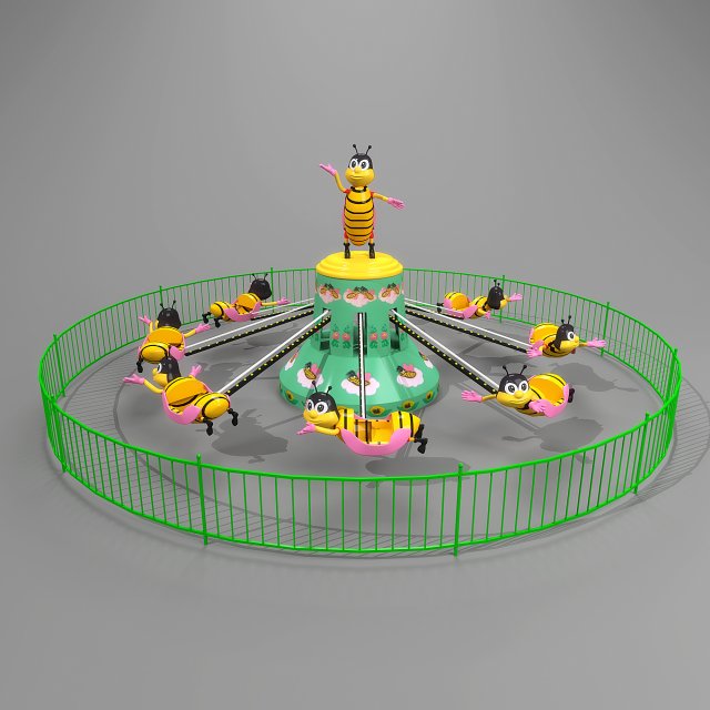 Whirligig apis florea 3D Model