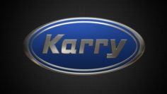Karry logo 3D Model