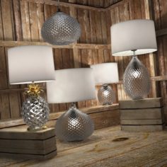 Decorative lamps Glamour 3D Model
