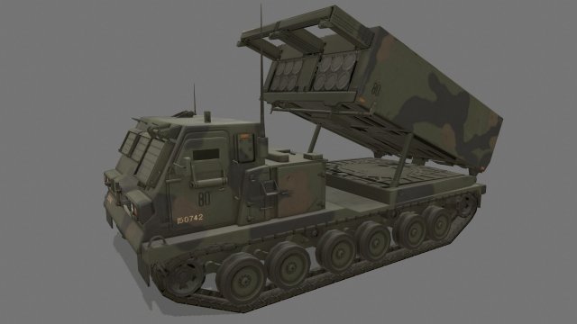 M270 MLRS 3D Model