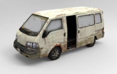 Micro bus 3D Model