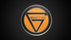 Ginetta logo 3D Model