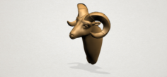Goat head 3D Model