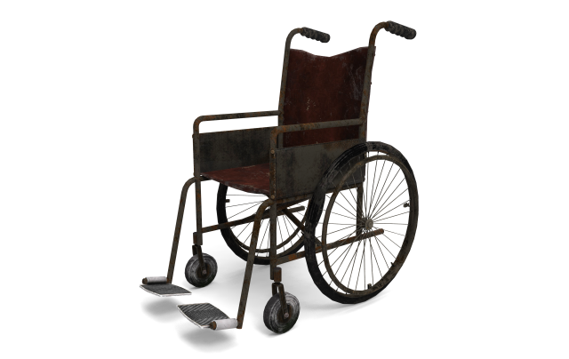 Wheel chair 3D Model