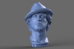 Rocky Balboa Bust 3D Model