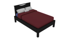 Modern Bed 3D Model