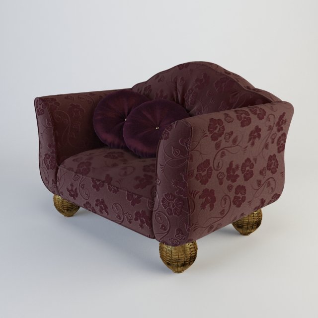 Armchair 3D Model